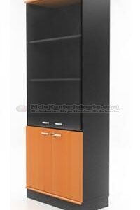 Lemari Arsip Tinggi HighPoint Dark Chery STC-15570
