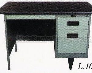 Meja Kantor Besi + Laci Lion L-106