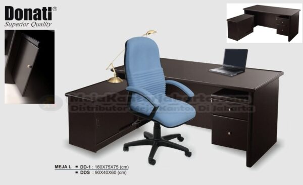 Meja Kantor Donati Meja L DD-1