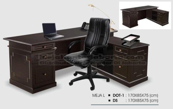 Meja Kantor Donati Meja L DOT-1