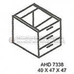 Meja Kantor Modera AHD-7338