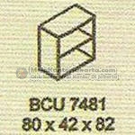 Meja Kantor Modera BCU-7481