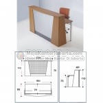 Meja Kantor Modera MRFP-1120