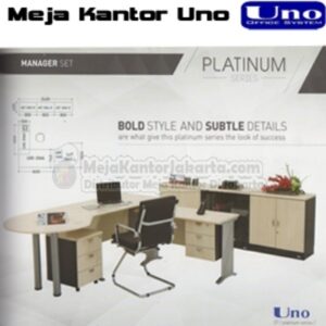 Meja Kantor UNO Manager Set