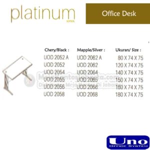 Office Desk UNO Platinum Series