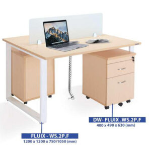 Meja Kantor Inco DW-FLUIX.WS.2P.F