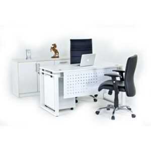 Meja kantor utama Aditech FR 08 + Laci dorong