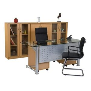 Meja kantor utama Aditech MG 01 (180cm) - Tanpa Laci
