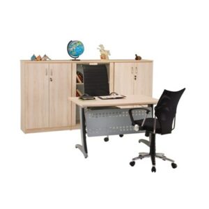 Meja kantor utama Aditech MS 02 (160CM) - Tanpa Laci